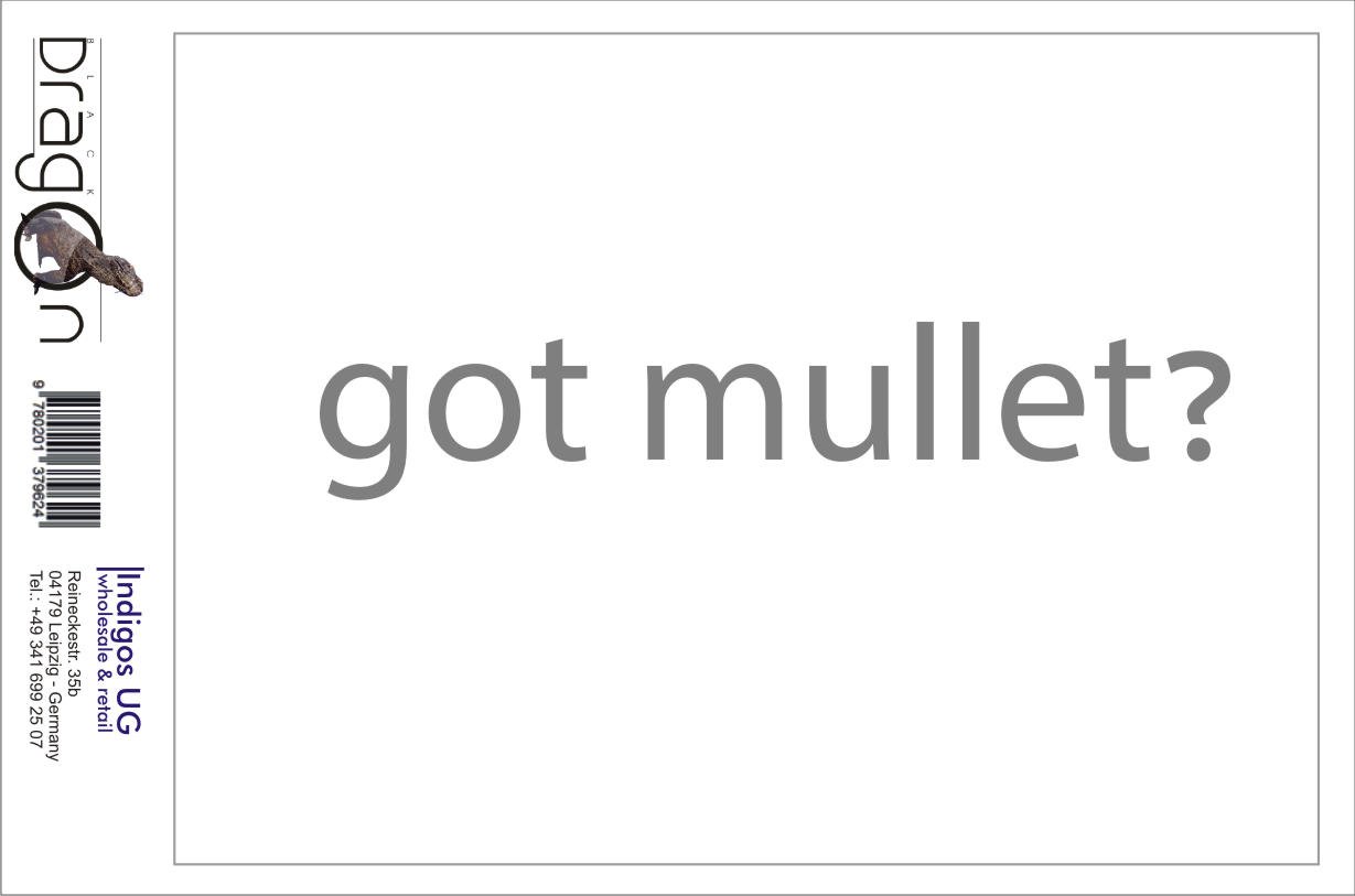 INDIGOS UG Adesivo per auto - JDM - Die Cut - Got Mullet? Decal Funny Haircut Rotneck Auto Sticker - Rosa - 149 mm x 30 mm
