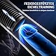 Gobeken Sex Spielzeug für die Männer Ei Masturbatoren Masturbieren für Männer mit 9 Feder Vibration & 5 Vakuum Saugen APP, Masturbator Blowjob Eichel Taschenmuschi Vibratorensets Penispumpe 2 Liner