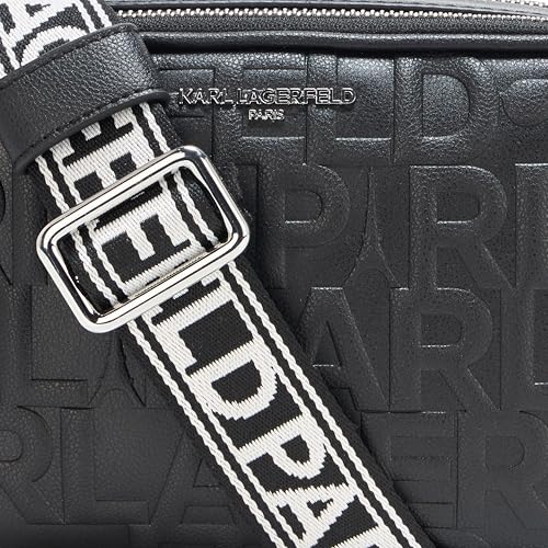 Image of KARL LAGERFELD Women's Maybelle Quilted Logo Crossbody