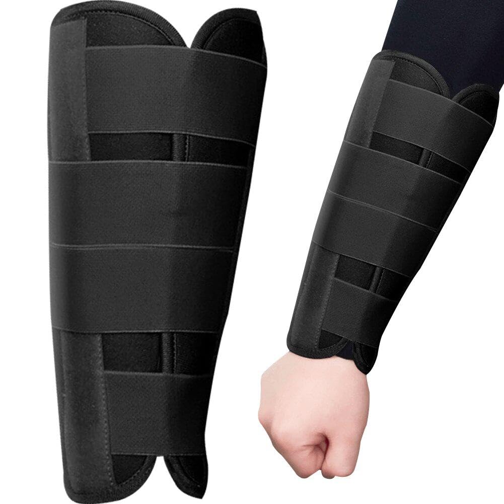 Sanfly Black Adjustable Splint Wrist Immobilizer Hand Wraps Forearm Protector Wrist Support Brace Gym Sports Wristband For Kids