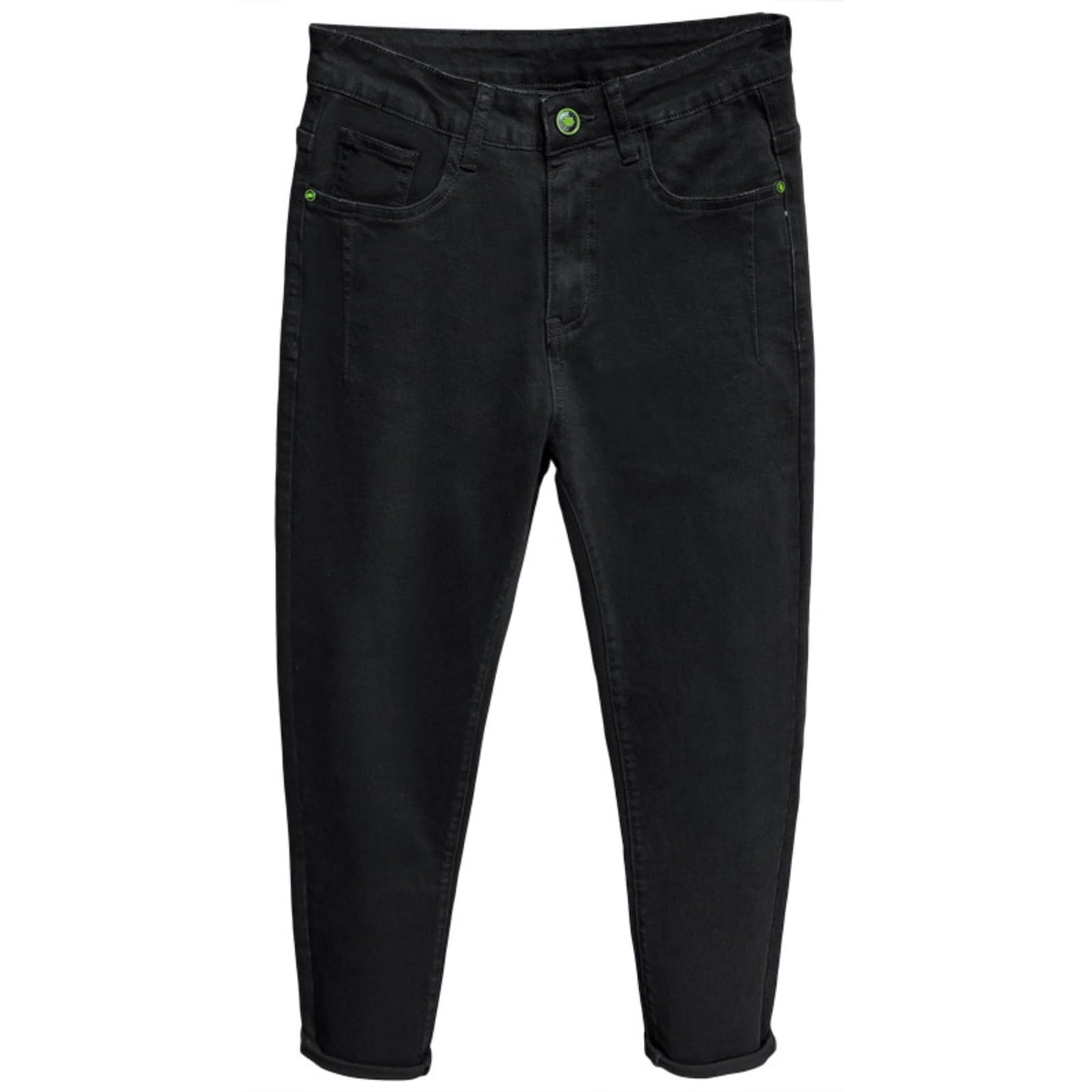 Jeans Pants Trousers Denim Oversized Men's Jeans Black Harun Slim-fit Pants Loose Fat Guy Plus Size Denim Pants