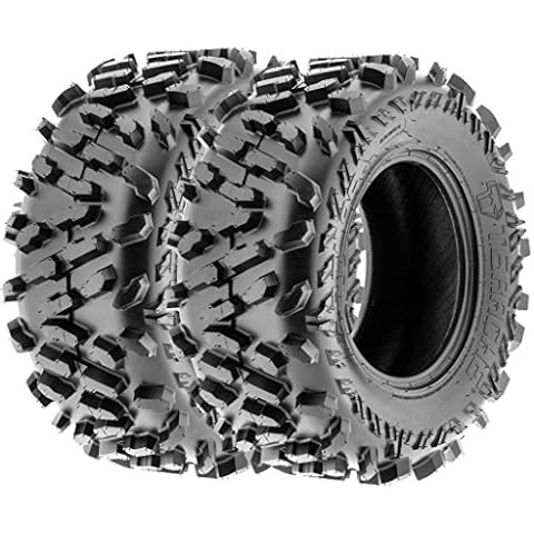Terache 28x11-12 ATV UTV 28x11x12 All Terrain Tires 8 PR TE-AT - PAIR of 2 Cover
