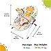 Bright Starts Portable Baby Bouncer Soothing Vibrations Infant Seat with Removable-Toy-Bar, 0-6 Months 6-20 lbs (Playful Pinwheels)