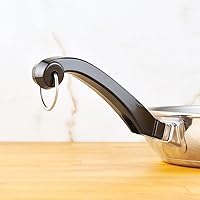 Vista 100 de Farberware Classic Series - Cazo de acero inoxidable, 1 litro, Tapa coladora