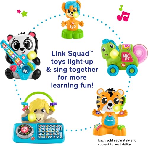 Fisher-Price Link Squad Crawl ‘n Colors Chameleon Baby Toy - image 5