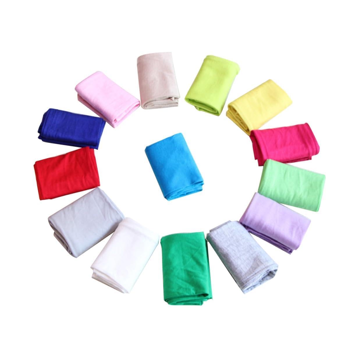 CONGARTENO 4Pairs Women Fingerless UV Protection Gloves Lightweight Skid Driving Gloves with Extended Sleeve for Summer Outdoor Activities Random Colors