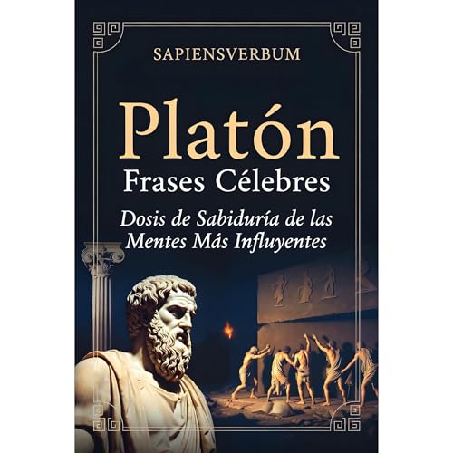 Plat&oacute;n Frases C&eacute;lebres Audiolibro Por Sapiens Verbum arte de portada