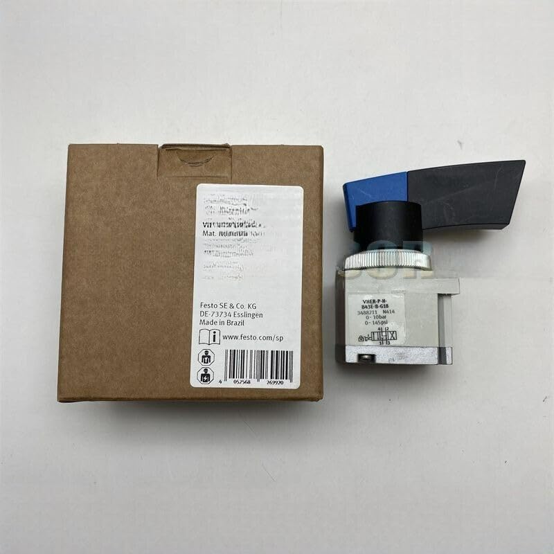 1 Piece New Rotary Gate Valve Rotary Handle Valve VHER-P-H-B43E-B-G18 3488211-