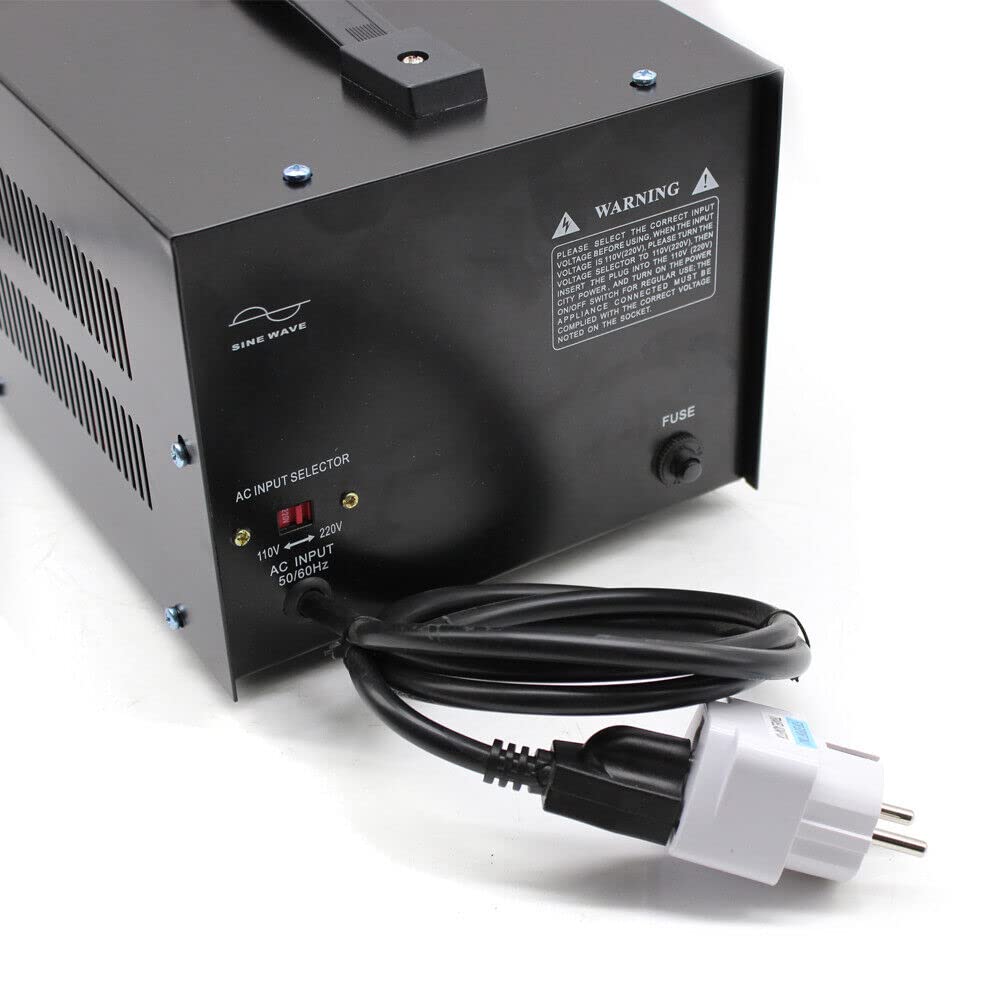 Trasformatore convertitore di tensione 220V-110V convertitore elevatore/abbassatore 2000W discendente