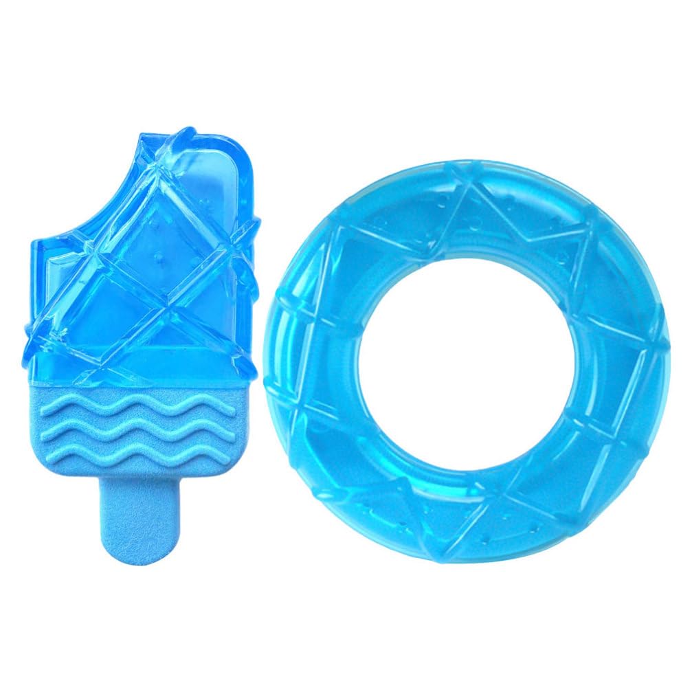 VANZACK 2pcs Freezable Dog Teething Chew Toy for Puppies Material Prevents Furniture Damage for Pet Training and Play