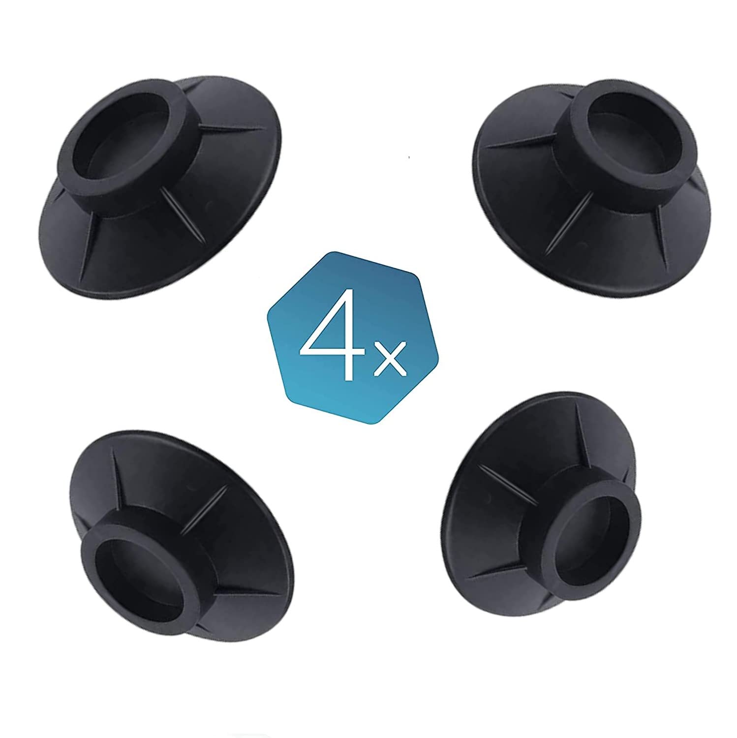 Hosoncovy Anti-Vibrationsfüße 4-teilig - Gummifüße Für Waschmaschinen & Möbel