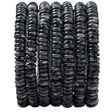 Natural Black Spectrolite Disk Stone Spacer Beads 6x2mm 38cm/str Flat Rondelle Loose Semi Gemstone Caps for Making Bracelets Necklace