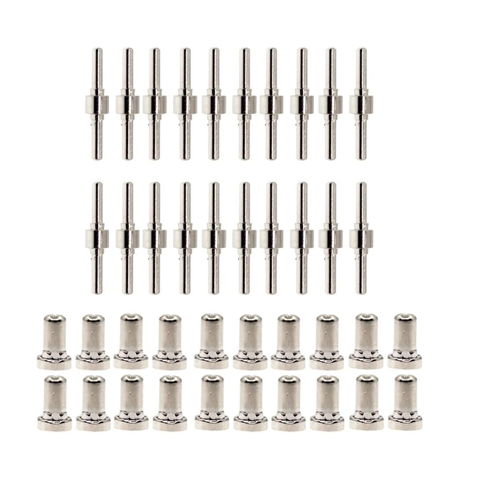 Embouts d'électrodes PT-31 LG40 : lot d'accessoires pour torche de découpe plasma 45D 50D