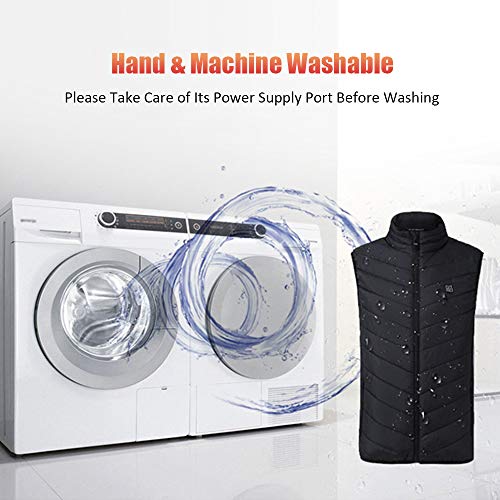 Aquecimento Colete Aquecido Aquecedor Colete Térmico Alimentado por USB Operado em 3 Níveis Temperat