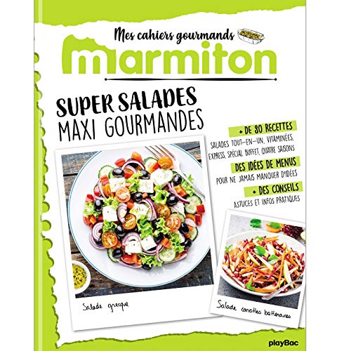  Marmiton Cahier gourmand Super Salades Livre PDF Gratuit