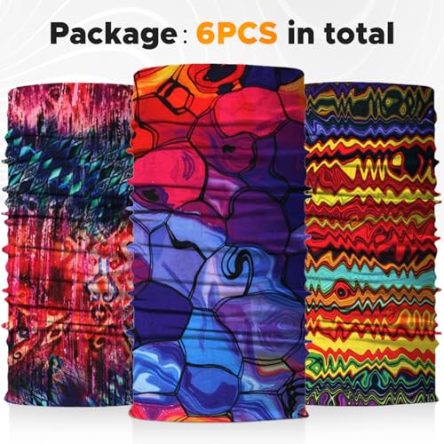 Image of JOEYOUNG Headwear, Bandana, Neck Gaiter Head Wrap Headband Balaclava Magic Scarf