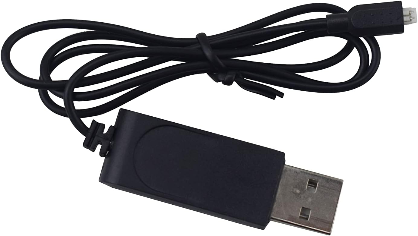 Fytoo 2PCS 3.7V USB Charging Cable for HS190 901HS 901S 901H Mini Quadcopter Accessories Remote Control Drone Charger