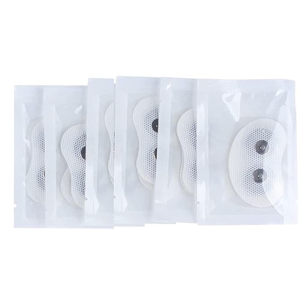 Mandibular Advancement Device - Pegatinas magnéticas para ronquidos, paquete de 20 tabletas, solución antirronquidos para hombres y mujeres, parches de repuesto