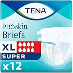 Culottes d'incontinence Tena, Super, Très grand, 12 unités