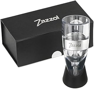 Zazzol Wine Aerator Decanter - Multi Stage Design with Gift Box - Recommended by Business Insider
