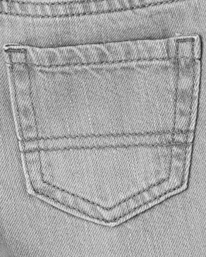 The Children's Place Baby Boys And Toddler Basic Skinny Jeans, Black Wash/Dove Gray Wash 2 Pack, 4T Us #TOP2