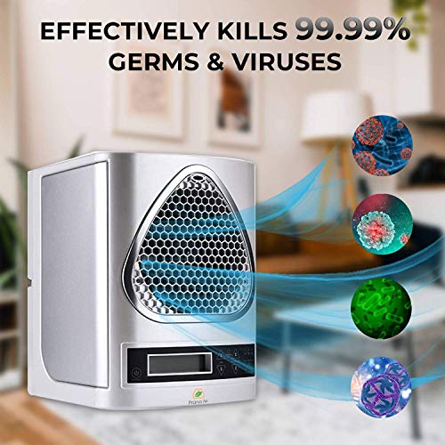 Image of Prana Air Room Air Sanitizer+ Purifier Kills 99.99% Pathogens Like Virus, Bacteria, Fungi, Germs