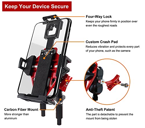 Nobrand Windfrd Ducati Motorcycle Phone Mount Holder For Panigale V4 thumb #2