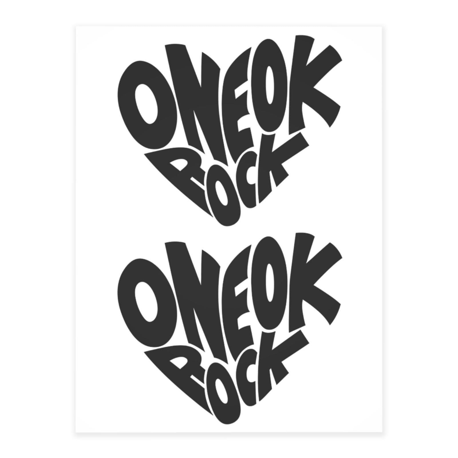 Amazon.co.jp: ステッカー シール ONE OK ROCK フレークシール 防水
