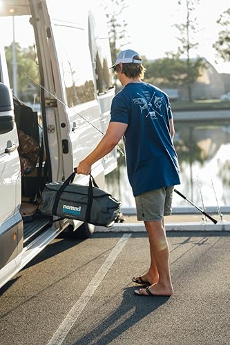 Nomad Design Duffle Bag – 40L Heavy-Duty Waterproof Gear Bag for Fishing, Boating, Travel & Outdoor Adventures – Durable, Weatherproof, Roll-Top Dry Bag with Shoulder Strap3