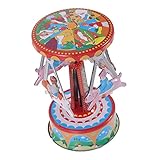 Kisangel Retro nostalgische Spielzeuge Retro- Uhrwerk- für Kinderpartys altmodische Spielzeuge Schreibtischspielzeug Uhrwerk Aufziehspielzeug Schmiedeeisen