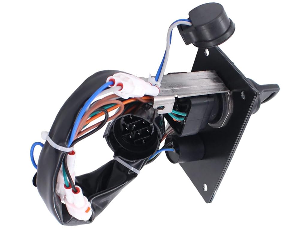 Outboard Single Engine Ignition Key Switch Panel 37100-96J24 37100-96J27 for Suzuki Outboard Top Single Switch Panel Replacement