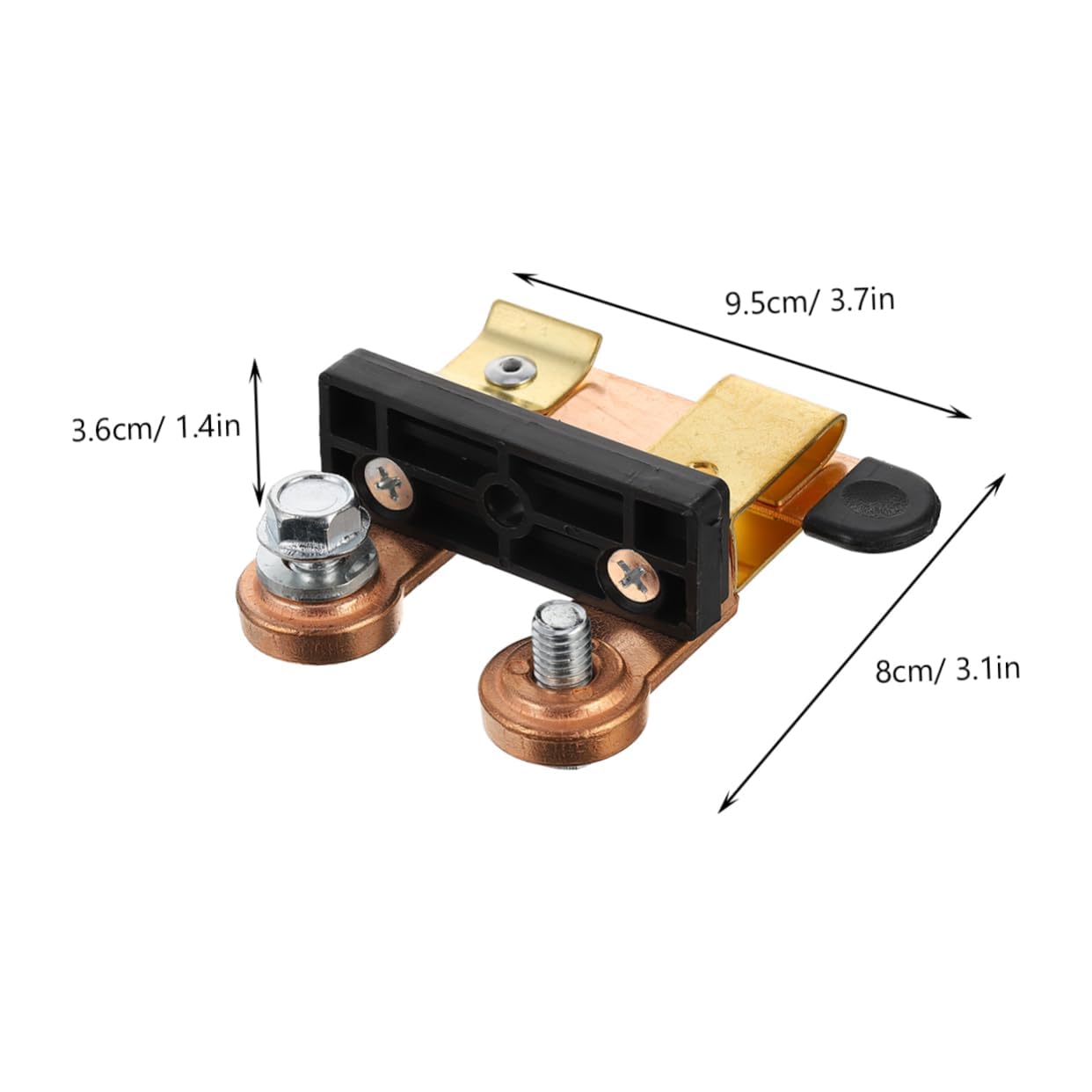 GLEAVI Car Battery Disconnect for Race Car Boat Rv ATV Auto Battery Cut Off Switch Easy Install