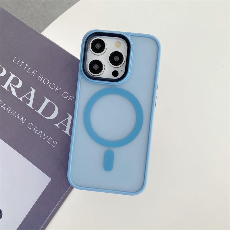 Amazon.com: miyonsin for iPhone 15 Pro Max Case, Translucent Matte