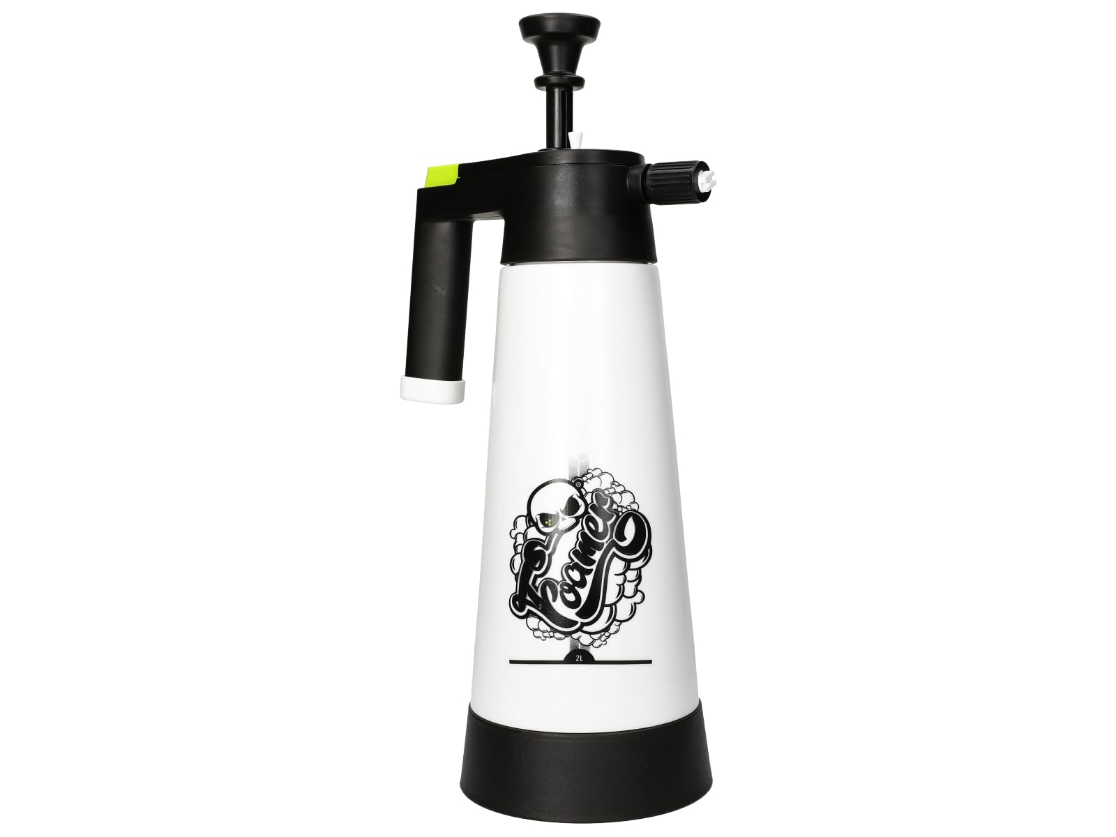 NUKE GUYS Foam HD Alka Line - Flacone spray da 2 litri + 3 diversi ugelli in schiuma + olio di silicone per la manutenzione e la cura della guarnizione + istruzioni (lingua italiana non garantita)