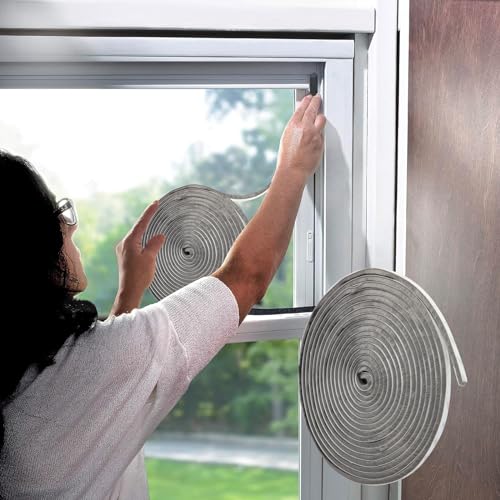 ZERITO 32Ft Brush Weather Stripping Seal, Self Adhesive Seal Strip Weather Strip for Windows and Door Frames Soundproofing,Windproof,Dustproof,Stronger Stickiness (1/32 inch x 3/16 inch) - Thumbnail 4