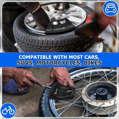 Image of 2 Rim Protectors for Tire Changing, Wheel Rim Guard Kit, Black