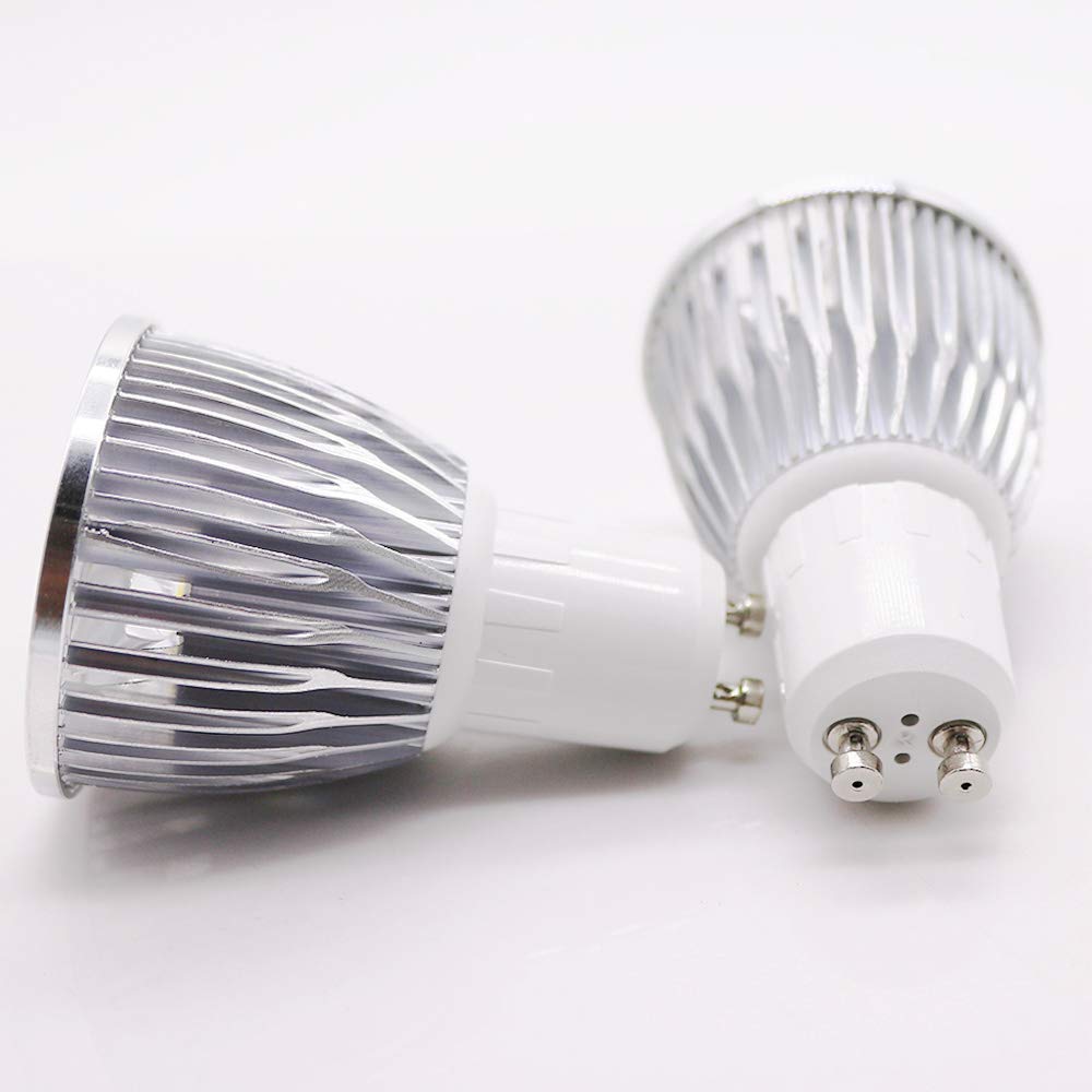 Xindaxin - Juego de 20 bombillas LED (GU10, 6 W, regulable, para 55 W, 500-520 lm, luz blanca cálida, 2800-3200 K, 60°, AC 195-240 V)