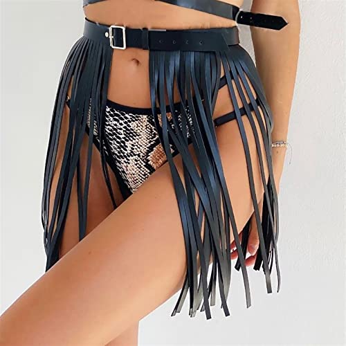 Full Cage Bra Body Chest Harness Lingerie Set for Women Stockings Garter Belt BDSM-Gear Fetish Bondage Waist Suspender Belt (Color : Leg Harness, Size : Adjustable)4