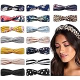 Huachi Boho Headbands for Women Criss Cross Head Bands for Wigs Cute Twist Knot Hair Bands Fashion...