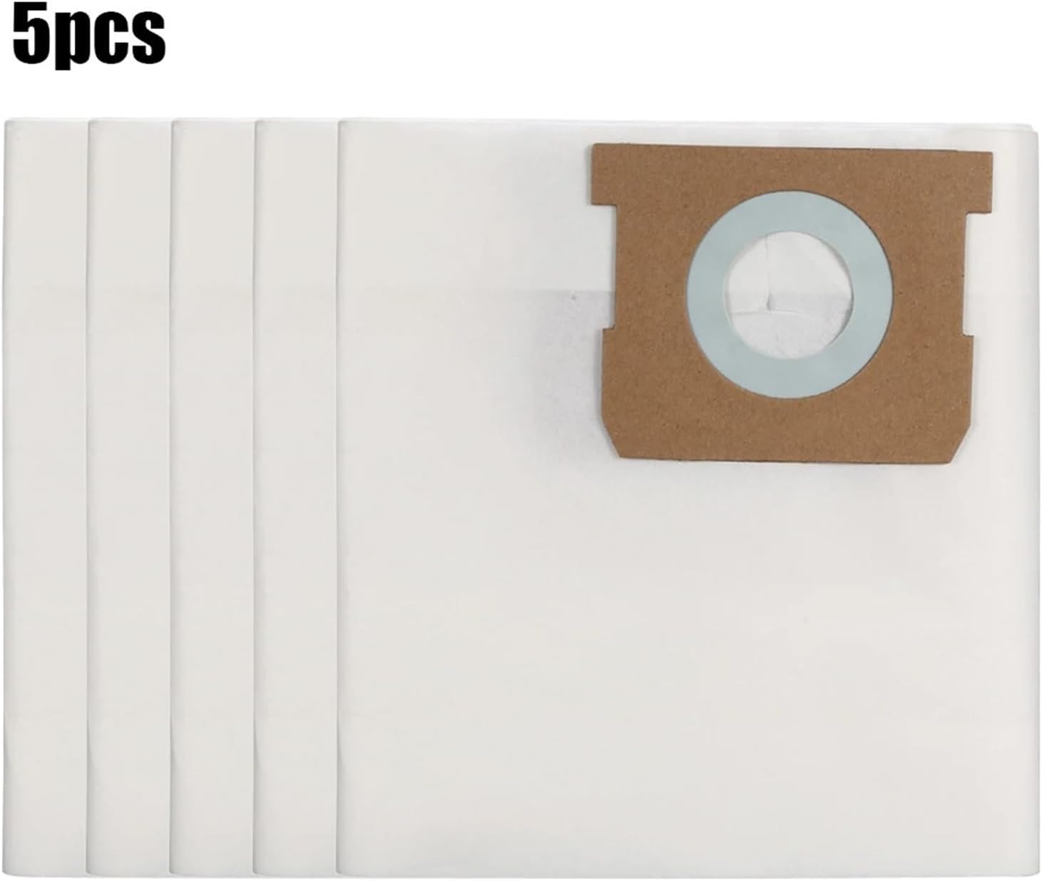 Compatible for Karcher WD1 Compact Battery Series Vacuum Cleaner 5 Pack Dust Bags 2.863-297.0