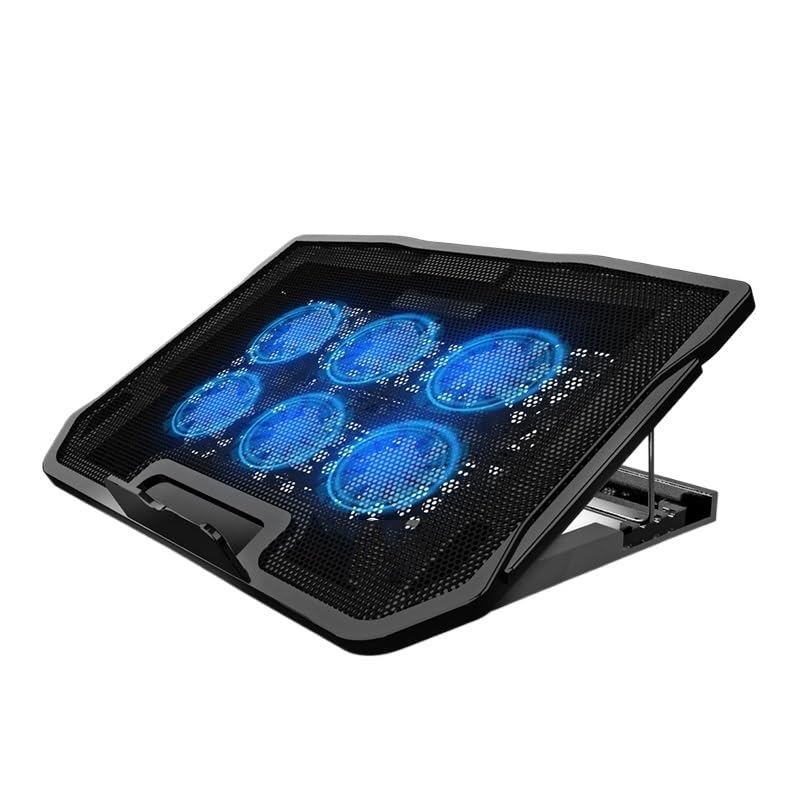 6 Fan Air-Cooled Desktop Quiet Laptop Cooling Mounting Bracket