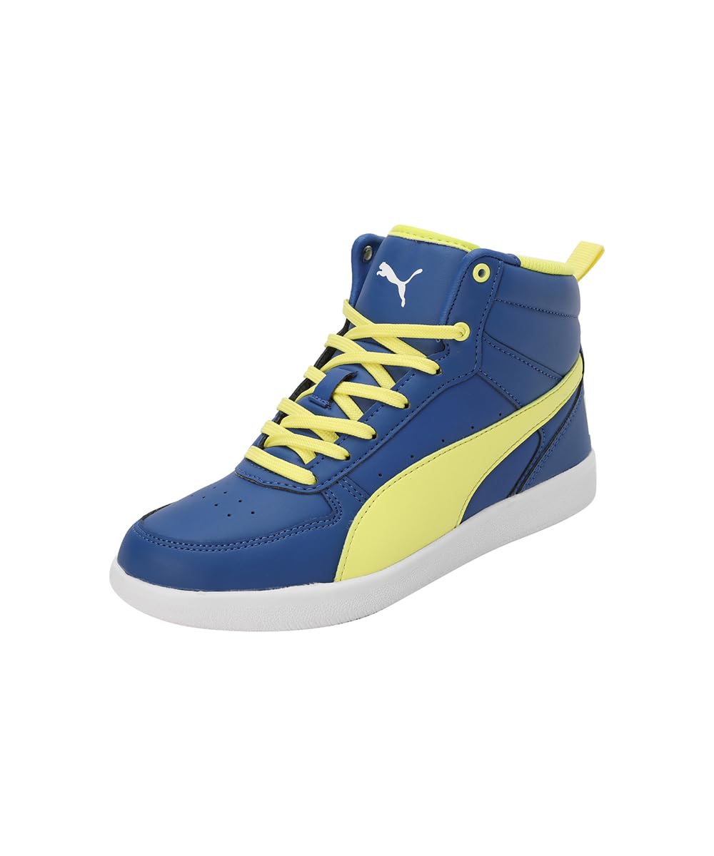 Puma Unisex-Kid Pluto Jr Clyde Royal-Yellow Burst-White Sneaker - 5 UK (39187104) (B0D4CW72SY) Amazon Price History, Amazon Price Tracker