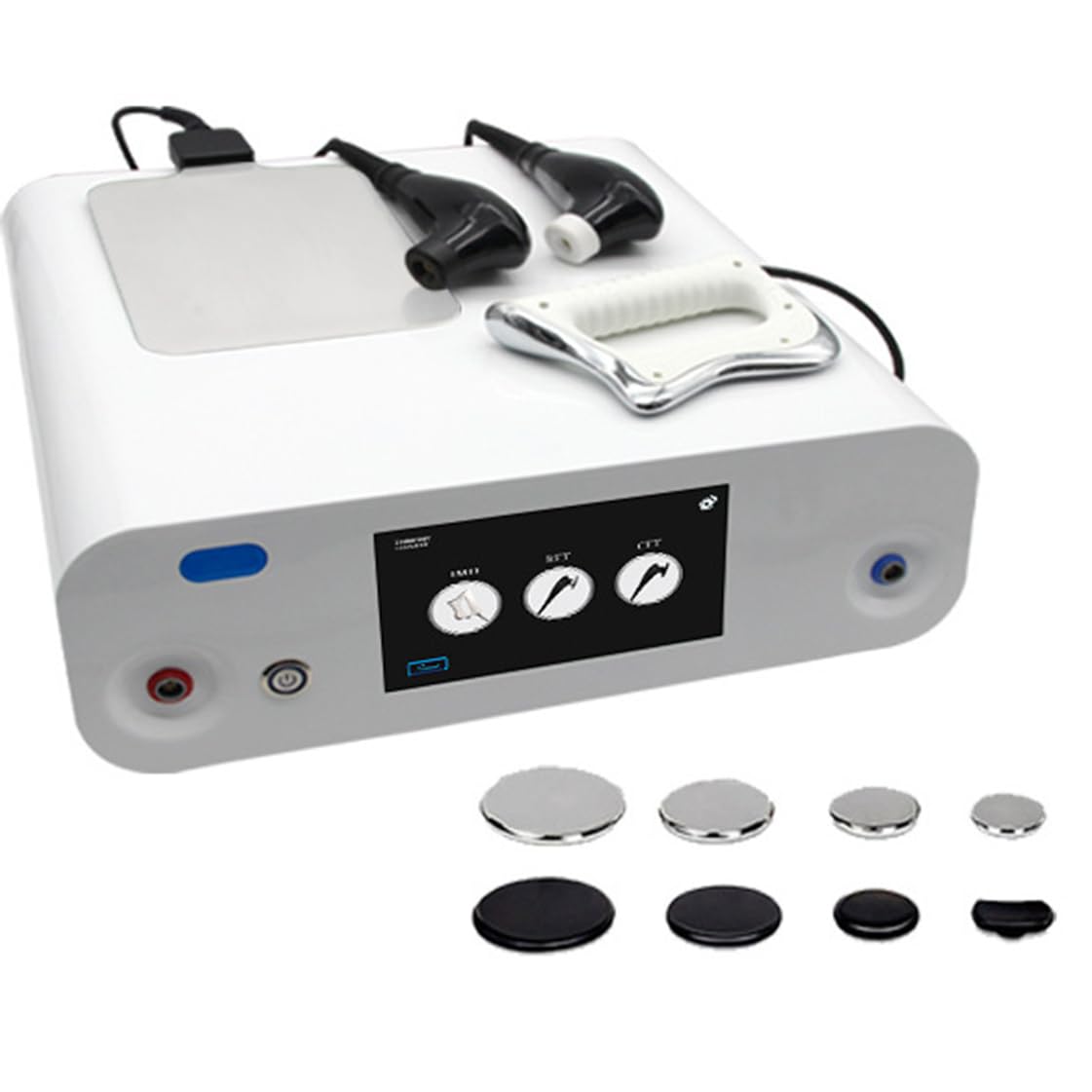 Máquina de Adelgazamiento Profundo de 448 khz, máquina de Terapia de radiofrecuencia Tecar, diatermia, Fisioterapia, Masaje de Calor Profundo, máquina de Belleza de Lifting Facial