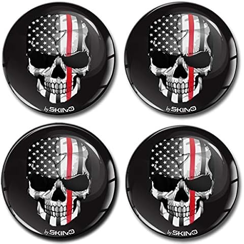 4 x 65mm 3D Stickers for Wheel Center Caps A 3265 Cover