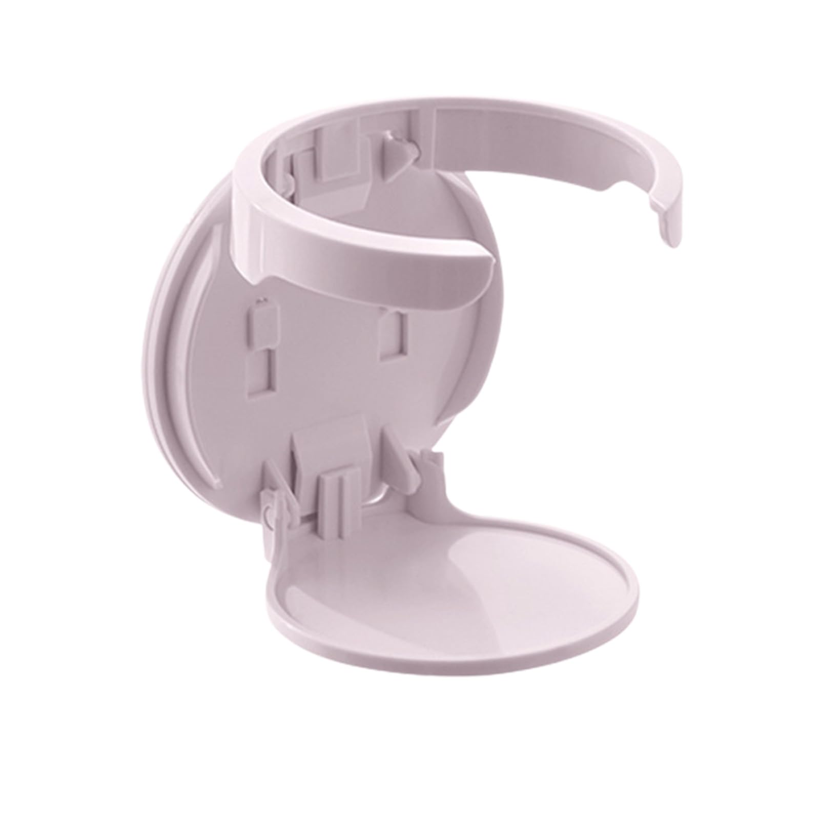 Kalttoy Purple Cabinet Mount Cup Organiser Folding Cup Holder Foldable Bottle Storage Rack With Strong Adhesive Backing Space Saving Shelf