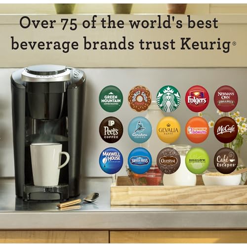Image of ZASTION Keurig K-Compact Single-Serve K-Cup Pod Coffee Maker, Black