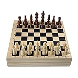 Bestes Geschenk: Dieses Schach-Set ist großartig für den Innen- und Außenbereich.Es kann leicht überall in Innenräumen und draußen getragen werden.Dieses Set ist für Geburtstag, Weihnachten und Kinder geeignet □ S-Tage-Geschenke für Jungen und Mädchen im Alter von mehr als 6 Jahren.