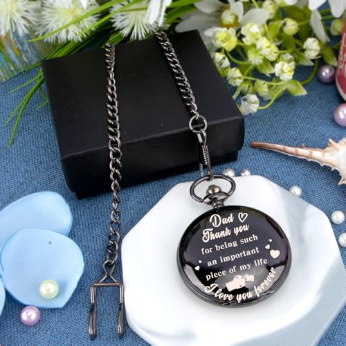 Image of Christmas Valentines Day Fathers Day Stocking Stuffers Birthday New Years Gifts Idea Pocket Watch Gifts