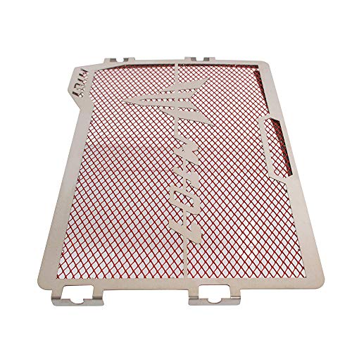 Stainless Steel Motorcycle Radiator Guard Protective Grille Cover for Yamaha MT07 2014-2019 (Red)