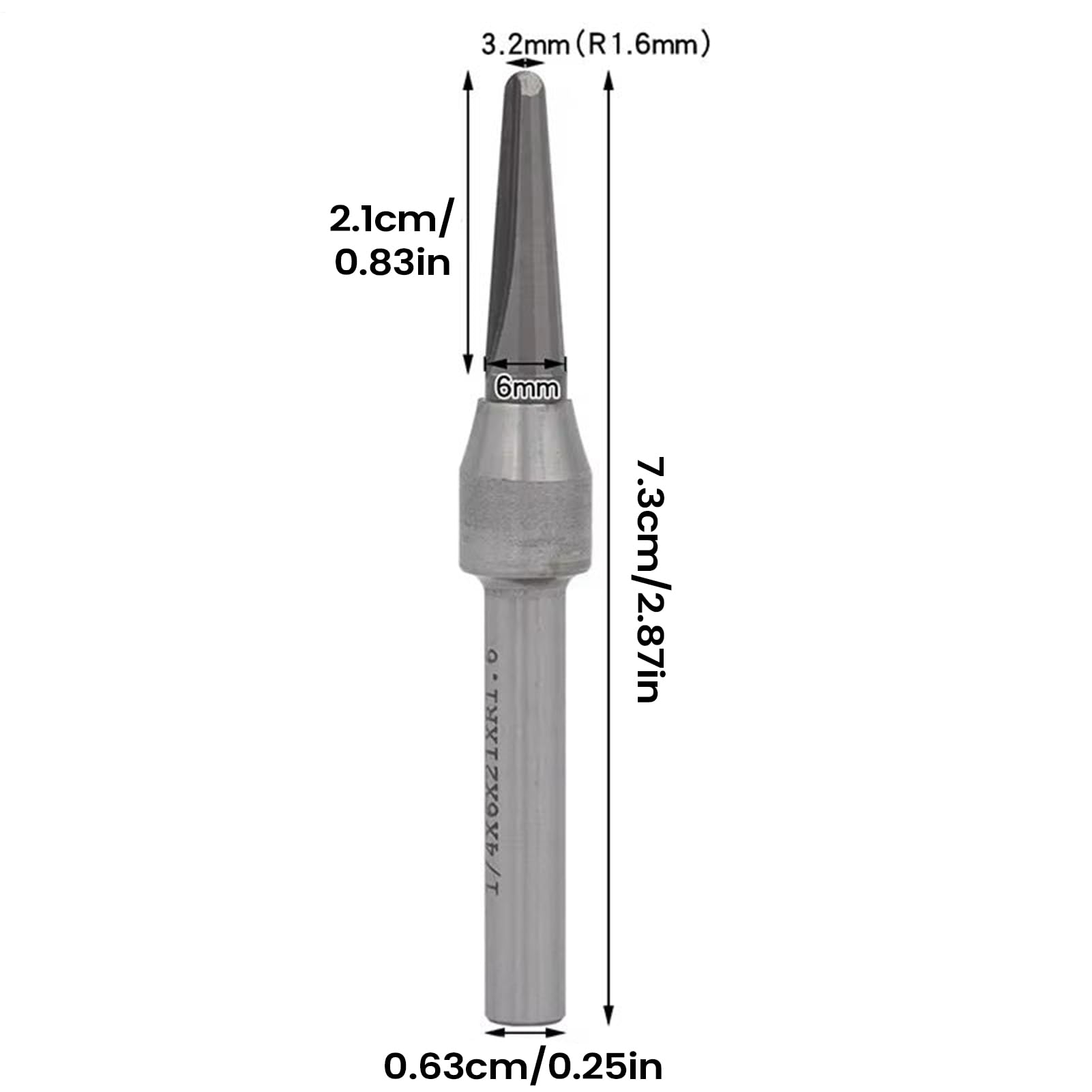 de fraisage – Fraise à 13 mm et 6 mm pour coupe affleurante | Fraise de précision à grande vitesse, fraise conique pour bois, stratifié, atelier de bricolage, fraisage à rainurer